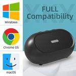 High-Quality USB-C Computer Speakers with Rich Bass