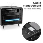 Smart Side Table with Wireless Charging & Speakers