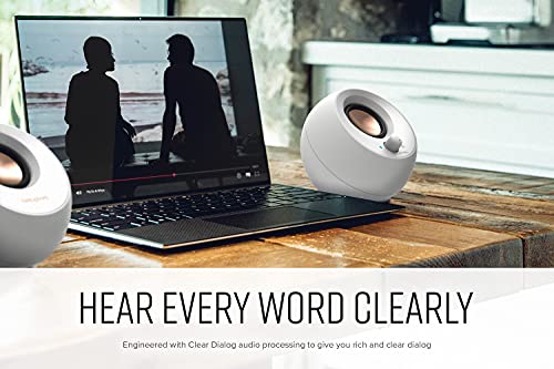 Minimalistic USB-C Desktop Speakers with Bluetooth