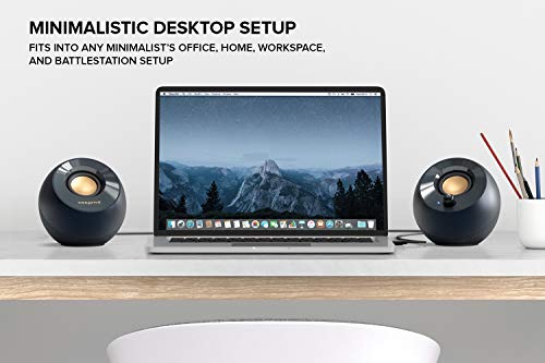 USB-C Desktop Speakers with Adapter and Cable