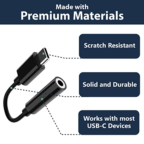 Pipestation® USB-C to Aux Adapter for Smartphones
