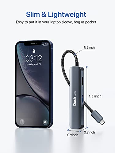 Dockteck 5-in-1 USB-C Hub