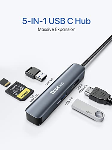 Dockteck 5-in-1 USB-C Hub