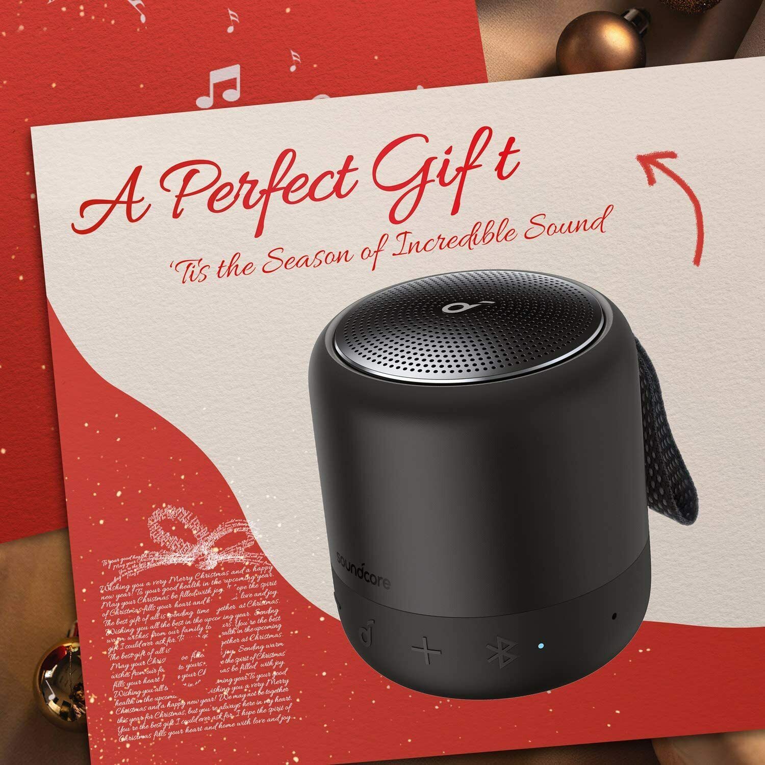 Anker Portable Cube Speaker with USB-C