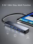 5-in-1 USB-C Multiport Adapter with HDMI