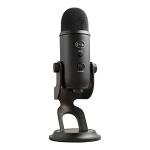 Blackout Blue Yeti USB Microphone with Blue VO!CE Effects