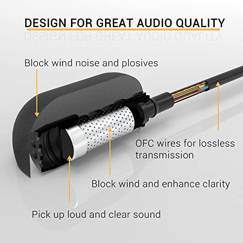 USB-C Lavalier Microphone for Mobile Devices