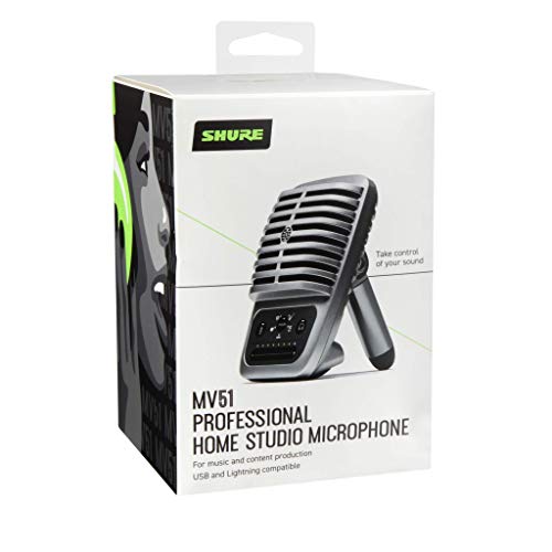 Shure MV51 USB-C Condenser Microphone - 5 DSP Modes