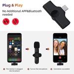 USB-C Wireless Lavalier Mic with Noise Reduction