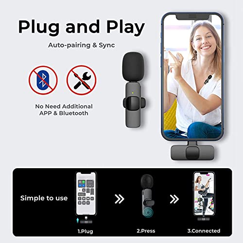 TRELC USB-C Wireless Lavalier Mic