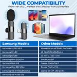 Wireless USB-C Lavalier Mic for Android Devices