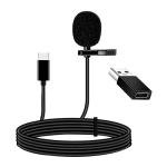 TYGA STORE USB-C Lavalier Microphone with Noise Reduction