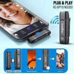 Type-C Wireless Lapel Mic for Content Creation