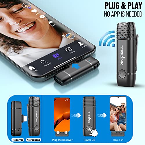 Type-C Wireless Lapel Mic for Content Creation
