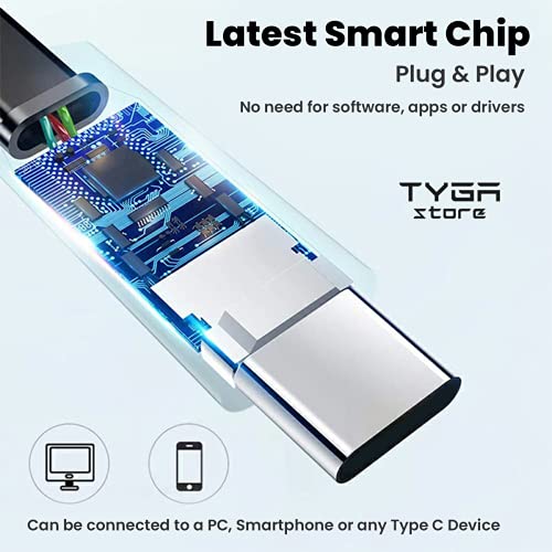 TYGA STORE USB-C Lavalier Microphone with Noise Reduction