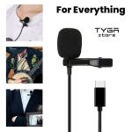TYGA STORE USB-C Lavalier Microphone with Noise Reduction