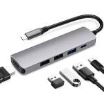5-in-1 USB-C Hub with HDMI & USB