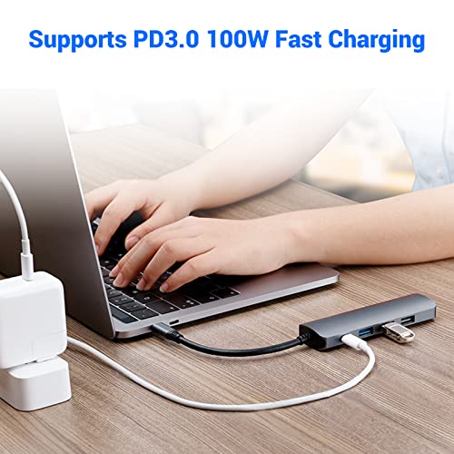 5-in-1 USB-C Hub with HDMI & USB