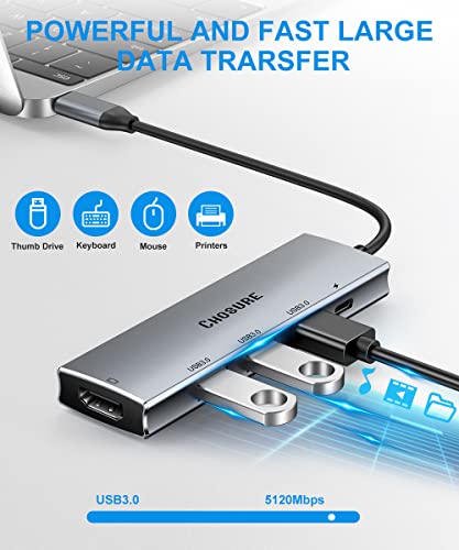 5 in 1 USB-C Hub with HDMI
