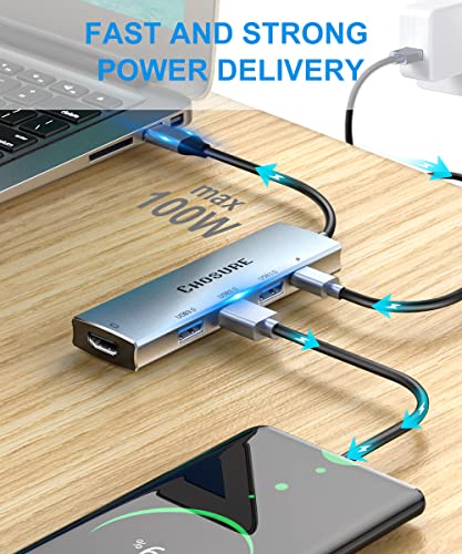 5 in 1 USB-C Hub with HDMI
