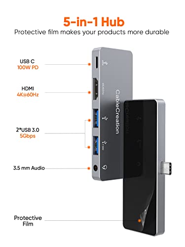 5-in-1 USB-C Hub for iPad Pro