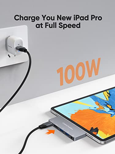 5-in-1 USB-C Hub for iPad Pro