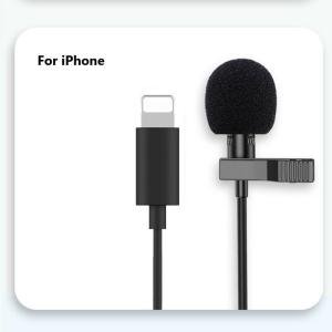 USB-C Lavalier Lapel Mic for iPhone/Samsung