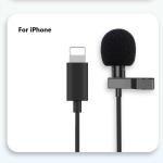USB-C Lavalier Lapel Mic for iPhone/Samsung