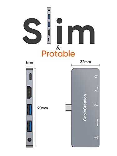 5-in-1 USB-C Hub for iPad Pro