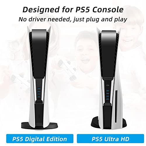 Wigearss 5-in-1 USB Hub for PS5