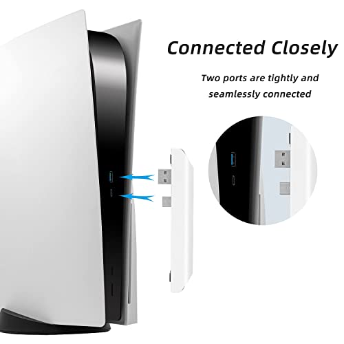 Wigearss 5-in-1 USB Hub for PS5