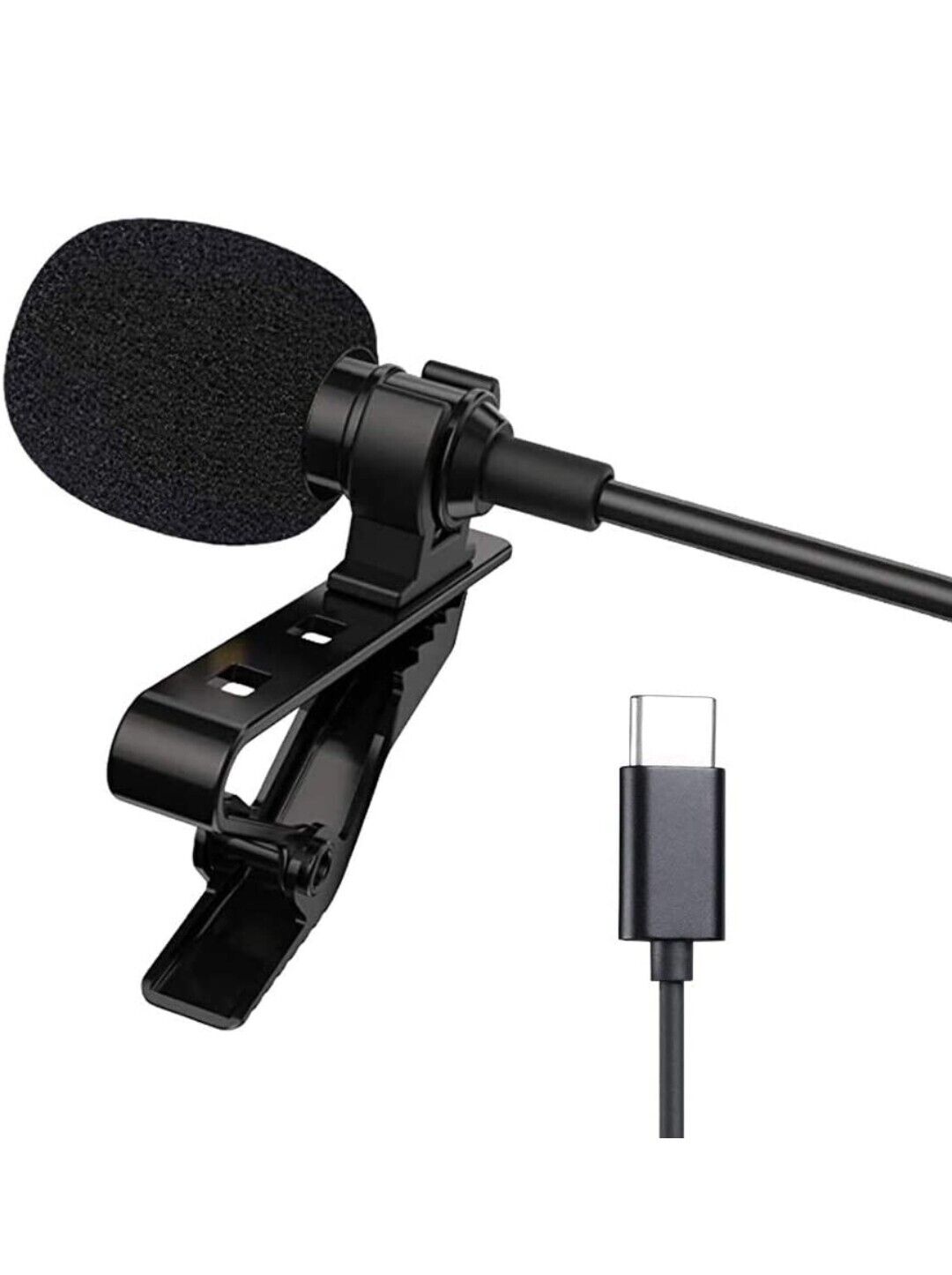 Meifox Professional Omnidirectional Lavalier Mics Recording USB-C