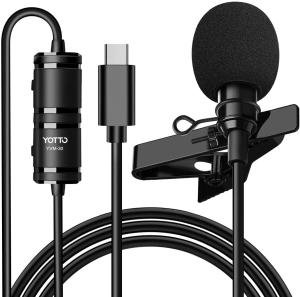 Yotto USB-C Lavalier Microphone for Android
