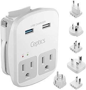 Travel Adapter Kit - QC 3.0 USB Outlets