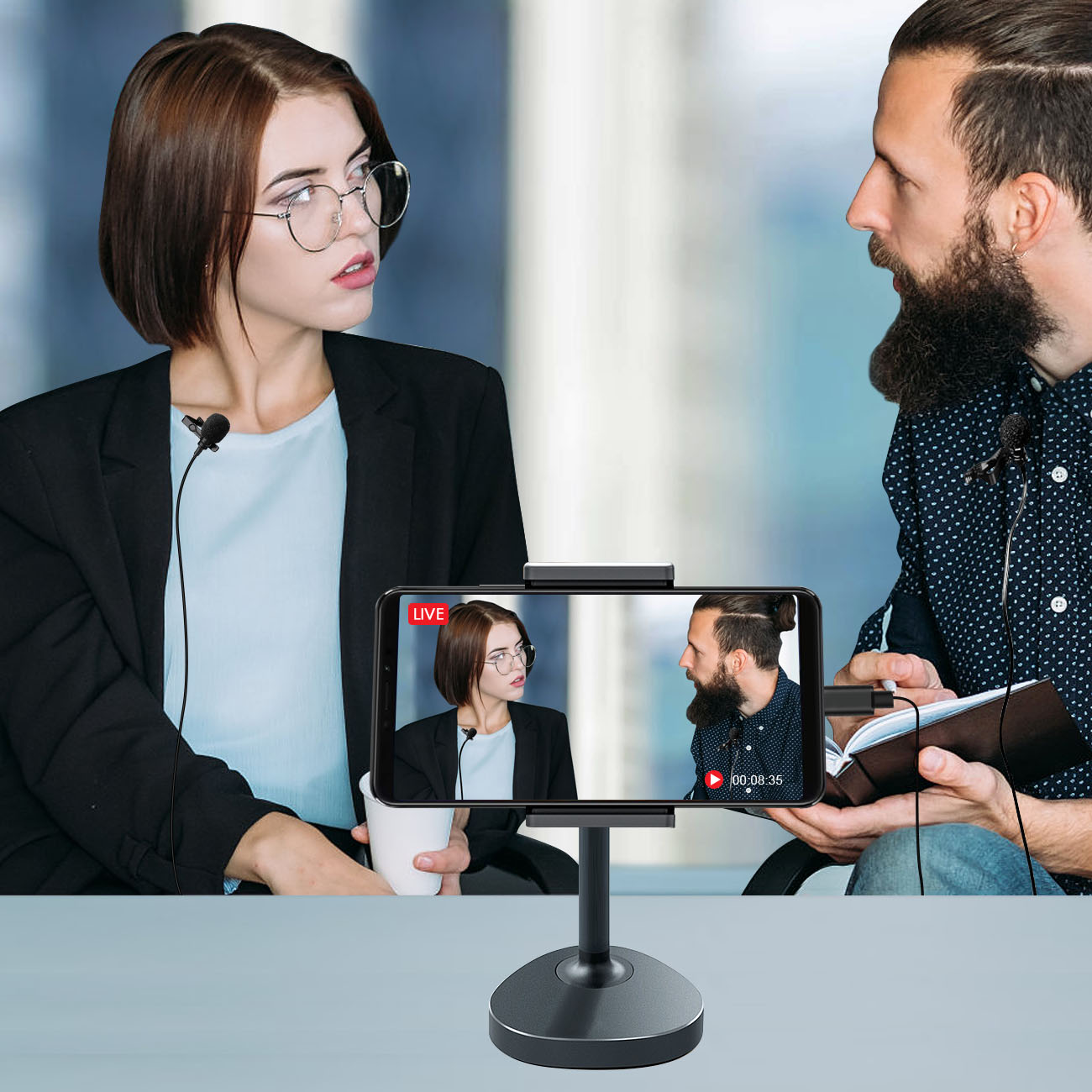 Yotto USB-C Lavalier Microphone for Android