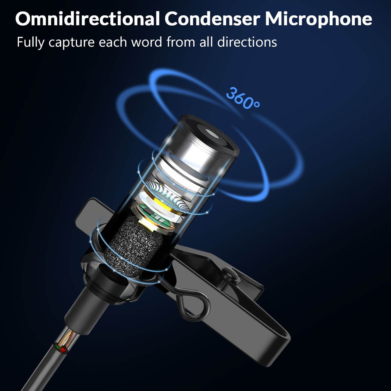 Yotto USB-C Lavalier Microphone for Android