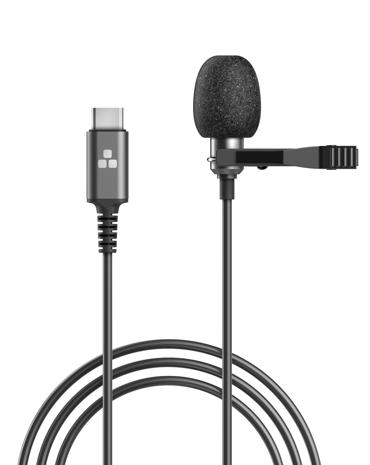 Galvanox USB-C Clip-On Lavalier Microphone