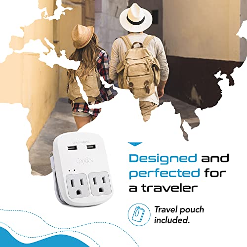 Travel Adapter Kit - QC 3.0 USB Outlets