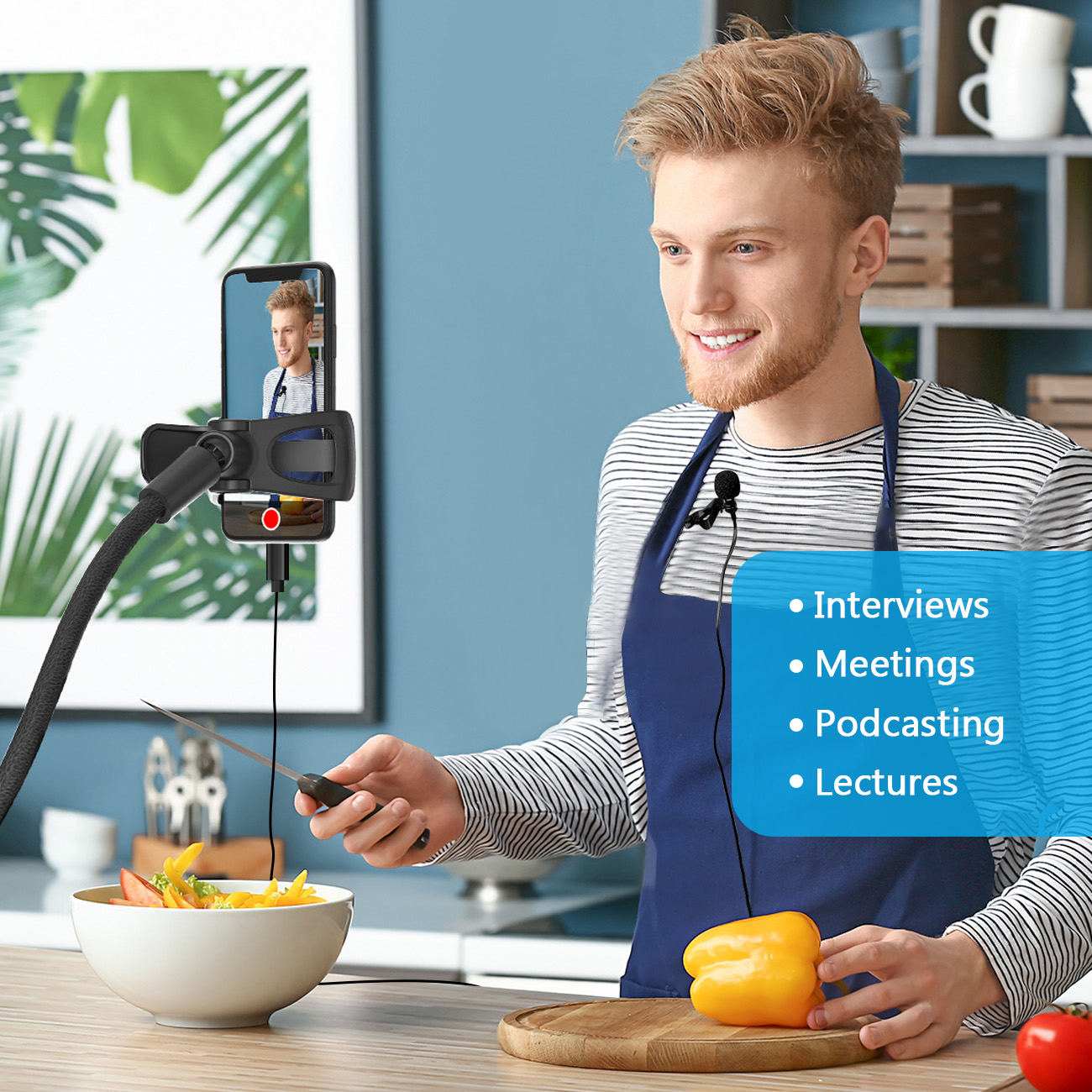 Yotto USB-C Lavalier Microphone for Android