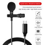 Portable USB-C Lavalier Microphone by axGear