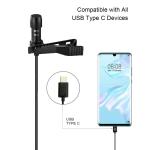 Portable USB-C Lavalier Microphone by axGear