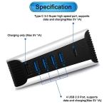 Ankey 5-Port USB Hub for PS5 Console