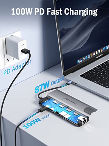 Lemorele 9-in-1 USB-C Hub Adapter