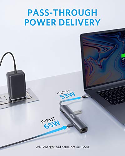 Anker 6-in-1 USB C Hub with Ethernet and PD