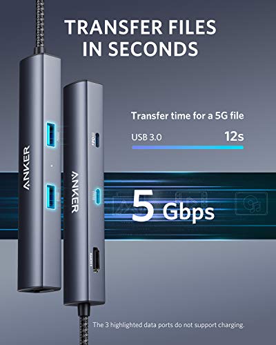 Anker 6-in-1 USB C Hub with Ethernet and PD