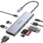 9-in-1 USB C Hub with 4K HDMI