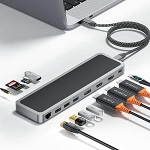 12-in-1 USB-C Hub for MacBook & Windows