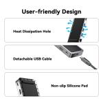 12-in-1 USB-C Hub for MacBook & Windows