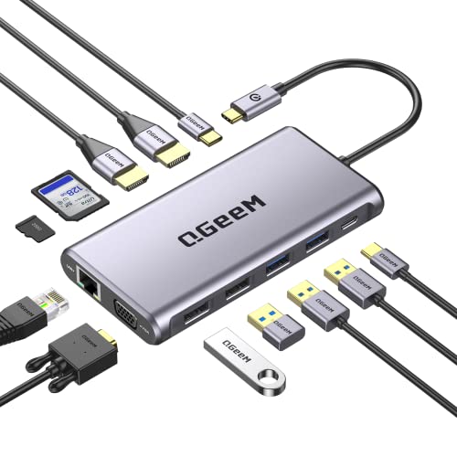 12-in-1 Triple Display USB-C Dock
