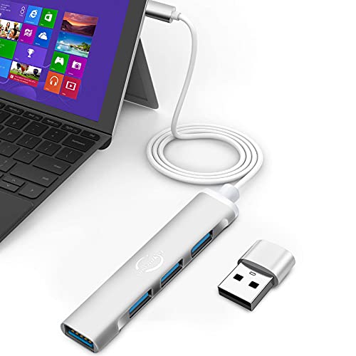Mini USB C Hub with 4 Ports